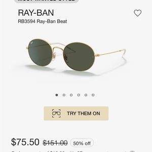 Ray-Ban Round Sunglasses 😎